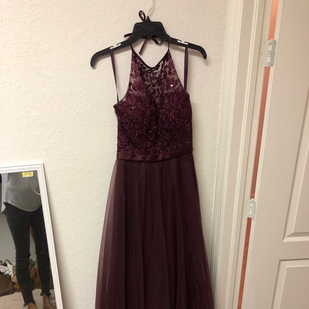 Morilee Formal Dress - Wine colored